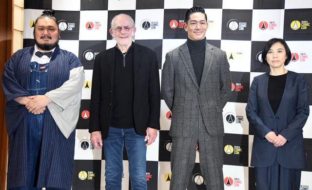クリストファー・ロイド＆EXILE AKIRA、夢の2ショット！「東京コミコン2022」記者会見（9枚目）