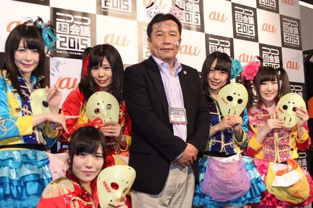 民主・枝野幹事長、仮面女子のプロレスにご満悦「カオスの状態、嫌いじゃない」　画像ギャラリー（8枚目）