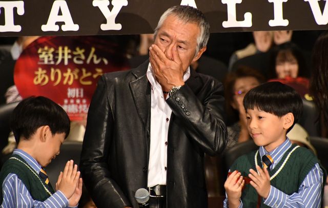 柳葉敏郎へ「室井さん、ありがとう！」大声援に涙…『室井慎次　生き続ける者』初日舞台あいさつ（3枚目）