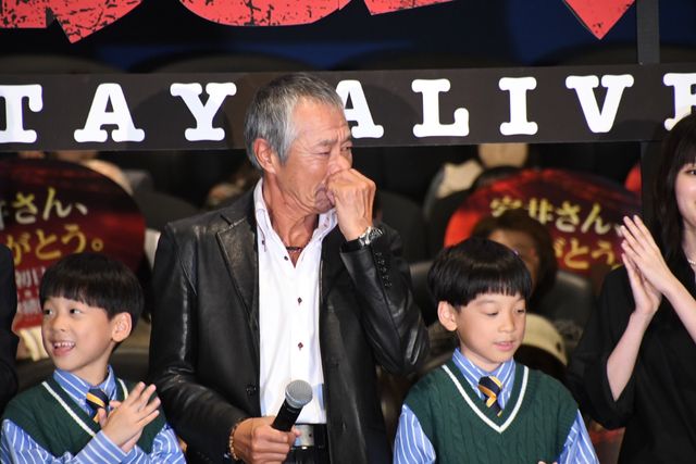 柳葉敏郎へ「室井さん、ありがとう！」大声援に涙…『室井慎次　生き続ける者』初日舞台あいさつ（4枚目）