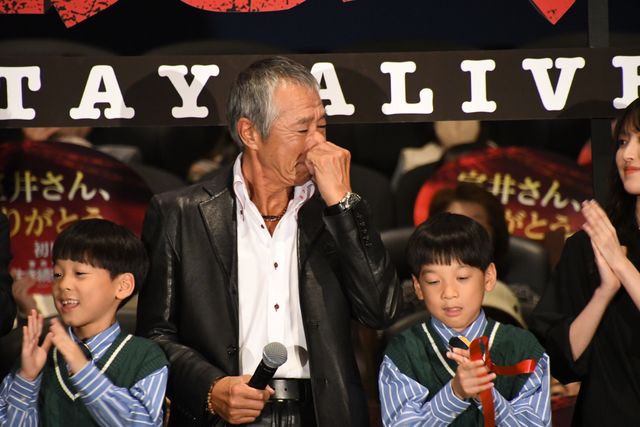 柳葉敏郎へ「室井さん、ありがとう！」大声援に涙…『室井慎次　生き続ける者』初日舞台あいさつ（5枚目）