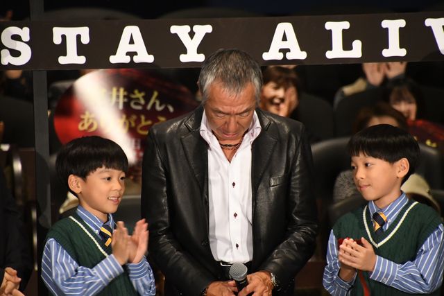 柳葉敏郎へ「室井さん、ありがとう！」大声援に涙…『室井慎次　生き続ける者』初日舞台あいさつ（6枚目）