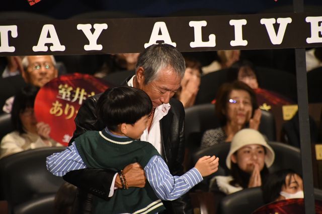 柳葉敏郎へ「室井さん、ありがとう！」大声援に涙…『室井慎次　生き続ける者』初日舞台あいさつ（7枚目）