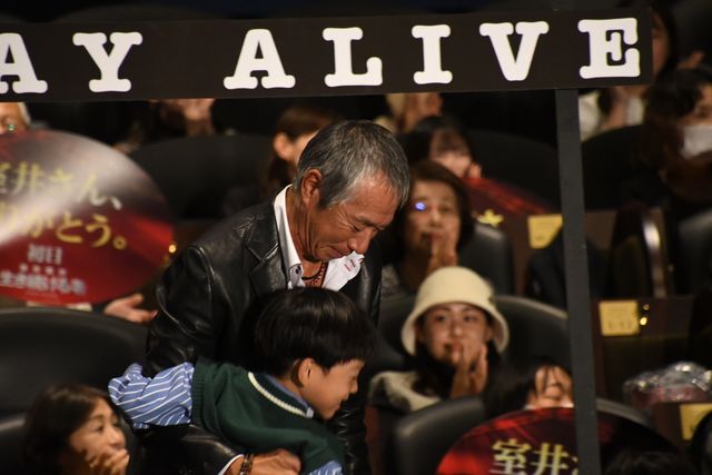 柳葉敏郎へ「室井さん、ありがとう！」大声援に涙…『室井慎次　生き続ける者』初日舞台あいさつ（8枚目）