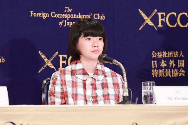 12歳・鈴木唯のトークに沸く！カンヌコンペ出品『ルノワール』外国特派員協会記者会見の模様（2枚目）