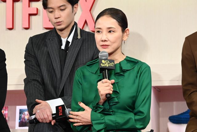 役所広司、賀来賢人、松山ケンイチら豪華キャスト集結！Netflix「俺のこと、なんか言ってた？」完成報告会（12枚目）