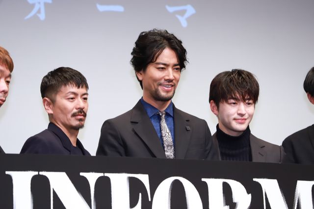 桐谷健太、佐野玲於、森田剛が登場！ドラマ「インフォーマ」制作発表会（7枚目）