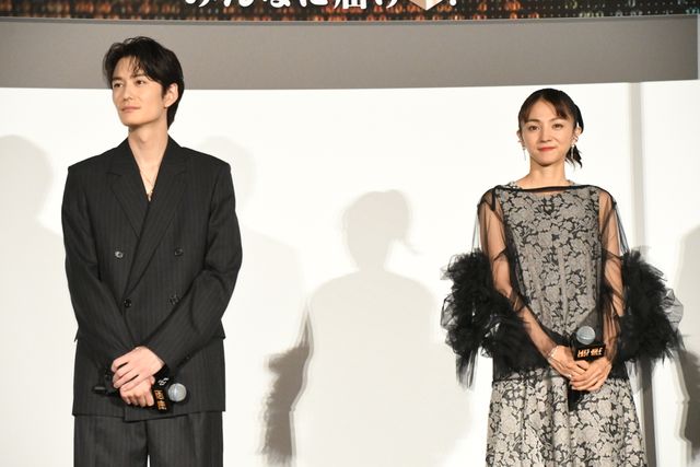 岡田将生、またおなかが鳴り泣き顔『ラストマイル』初日舞台挨拶（7枚目）