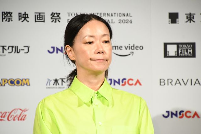 菊地凛子、胸元ざっくり大胆ドレスで魅了！「第37回東京国際映画祭」ラインナップ発表記者会見（9枚目）