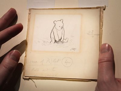 E・H・シェパードによる「クマのプーさん」のオリジナルイラスト