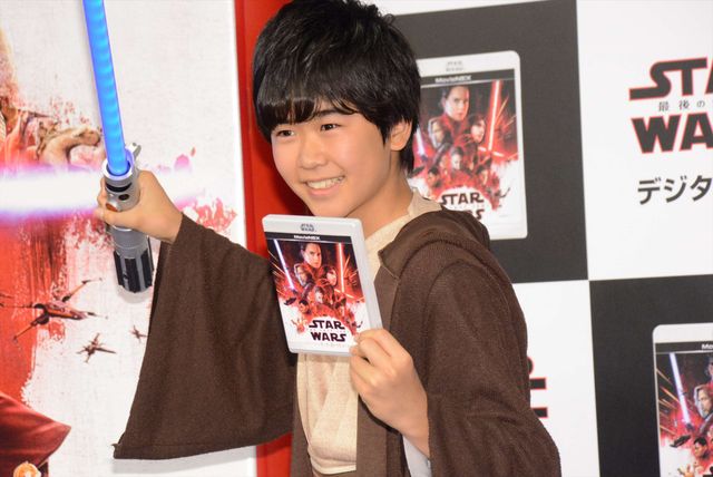 鈴木福、14歳の誕生日！『スター・ウォーズ／最後のジェダイ』MovieNEX父の日イベント（4枚目）