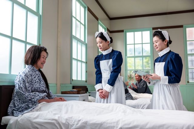 【画像5枚】朝ドラ「風、薫る」ゆき（中井友望）たちは小野田（宮地雅子）を気にかけて…第43回場面写真：フォトギャラリー