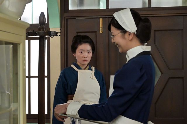 【画像5枚】朝ドラ「風、薫る」ゆき（中井友望）たちは小野田（宮地雅子）を気にかけて…第43回場面写真（2枚目）