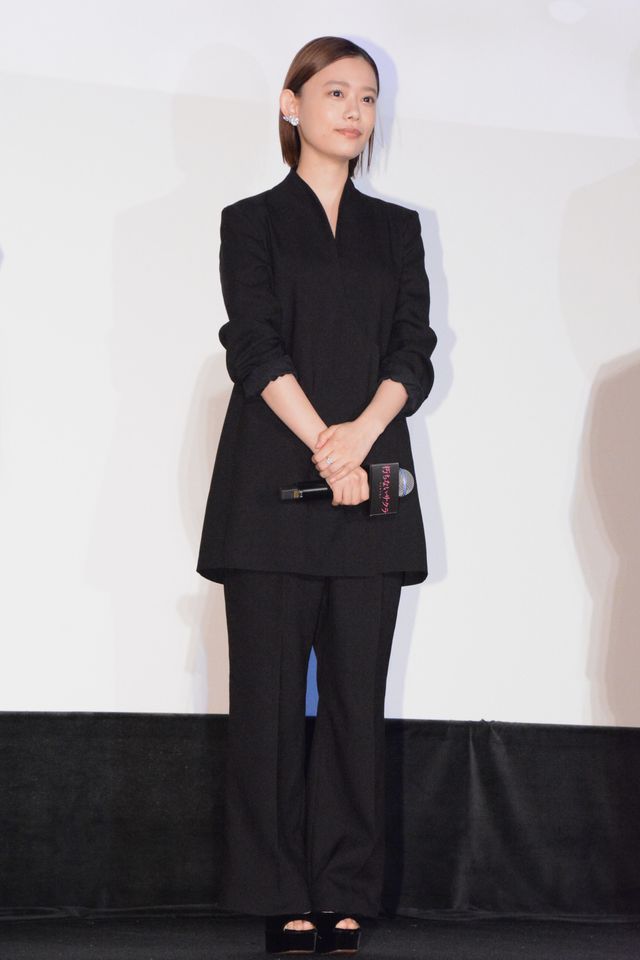 杉咲花、萩原利久ら黒スーツが超クール！『朽ちないサクラ』公開記念舞台挨拶（10枚目）