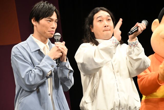 ジャイアン＆スネ夫が地団駄！石丸幹二、芳根京子、かが屋ら『映画ドラえもん　のび太の地球交響楽』完成披露（21枚目）