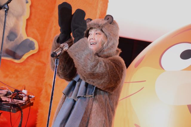 芳根京子、宮田俊哉らPUFFYと一緒にノリノリ！『私がビーバーになる時』もふもふビーバーパーティー（8枚目）