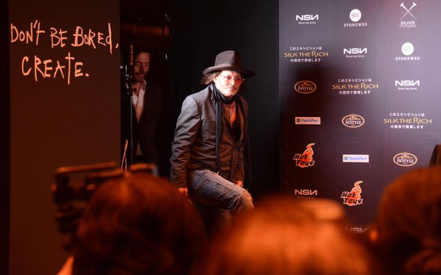 ジョニー・デップ、8年半ぶり来日！没入型アート展「A Bunch of Stuff - Tokyo」記者会見（2枚目）