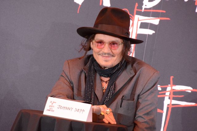 ジョニー・デップ、8年半ぶり来日！没入型アート展「A Bunch of Stuff - Tokyo」記者会見（5枚目）