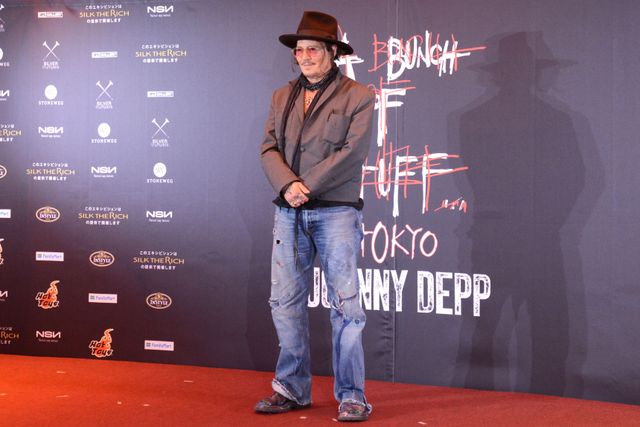 ジョニー・デップ、8年半ぶり来日！没入型アート展「A Bunch of Stuff - Tokyo」記者会見（6枚目）