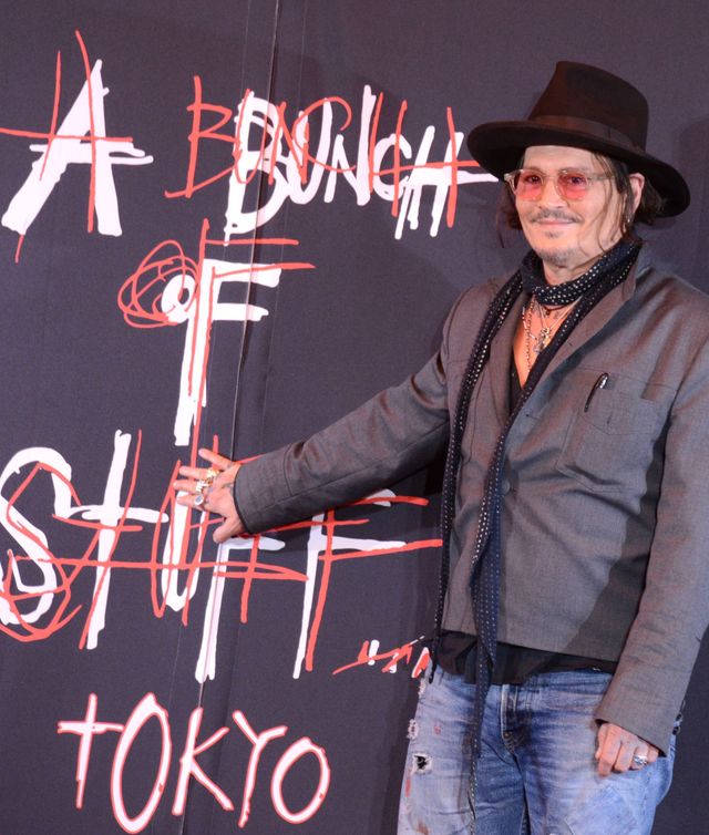 ジョニー・デップ、8年半ぶり来日！没入型アート展「A Bunch of Stuff - Tokyo」記者会見（7枚目）