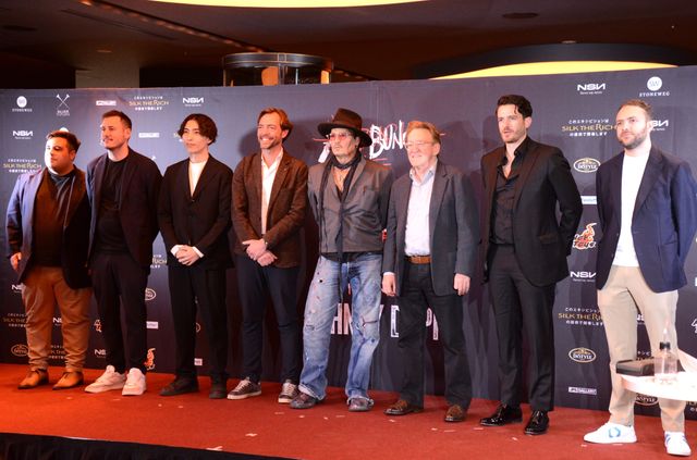 ジョニー・デップ、8年半ぶり来日！没入型アート展「A Bunch of Stuff - Tokyo」記者会見（13枚目）