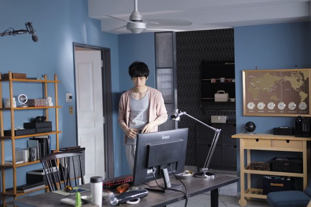 坂口健太郎＆吉田鋼太郎ダブル主演『劇場版　ファイナルファンタジーXIV 光のお父さん』撮影現場に潜入！：フォトギャラリー