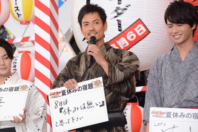 ヒーローたちが浴衣で集結！『劇場版　仮面ライダーゴースト 100の眼魂とゴースト運命の瞬間』『劇場版　動物戦隊ジュウオウジャー　ドキドキ　サーカス　パニック！』イベント ギャラリー（13枚目）