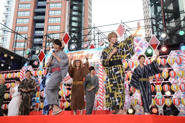 ヒーローたちが浴衣で集結！『劇場版　仮面ライダーゴースト 100の眼魂とゴースト運命の瞬間』『劇場版　動物戦隊ジュウオウジャー　ドキドキ　サーカス　パニック！』イベント ギャラリー（46枚目）