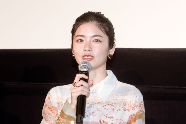 小芝風花、美しいドレスで登場！森崎ウィン、眉村ちあきらと『レディ加賀』 公開記念舞台挨拶（7枚目）