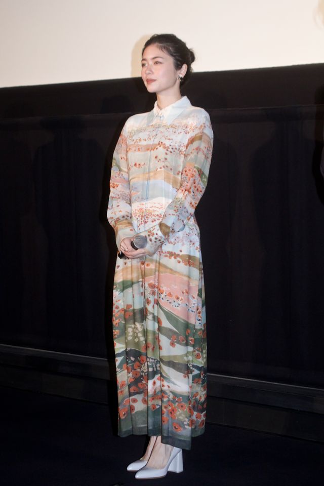 小芝風花、美しいドレスで登場！森崎ウィン、眉村ちあきらと『レディ加賀』 公開記念舞台挨拶（8枚目）