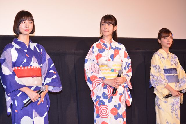 トリンドル、篠田、真野のかわいすぎる浴衣姿！『リアル鬼ごっこ』夏祭りイベント（7枚目）