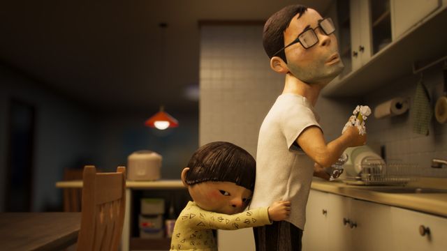 フルCG短編アニメーション映画『あめだま』場面写真（4枚目）