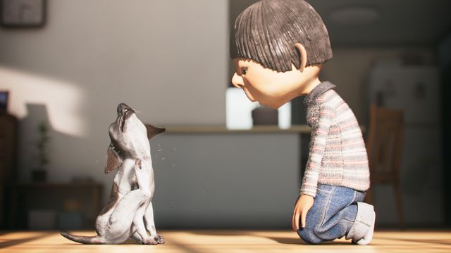 フルCG短編アニメーション映画『あめだま』場面写真（6枚目）