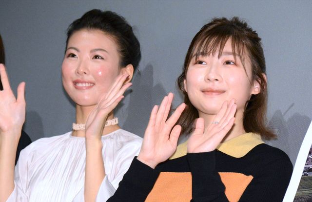 伊藤沙莉（右）との再共演に「不思議な気持ち」と語った福田麻由子（左）