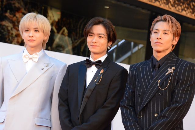 川村壱馬、RIKU、吉野北人がかっこいい正装で登場（5枚目）