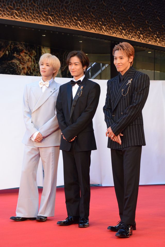川村壱馬、RIKU、吉野北人がかっこいい正装で登場（7枚目）