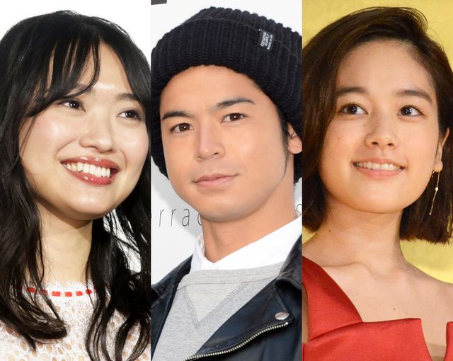 北原里英、菅谷哲也、筧美和子