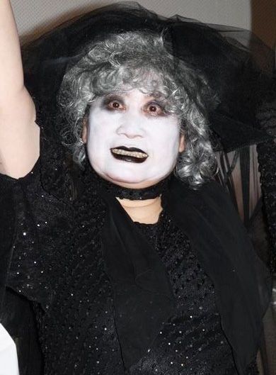 あき竹城が白塗りババアに！映画『インシディアス 第2章』公開記念イベント：フォトギャラリー