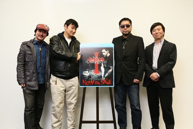 （左から）武富健治、北芝健、三上丈晴、鶴田法男