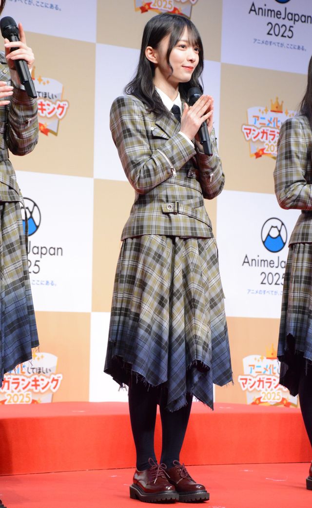 かわいすぎ！櫻坂46松田里奈・森田ひかる・谷口愛季・中嶋優月・的野美青がアニラン授賞式登場！（14枚目）