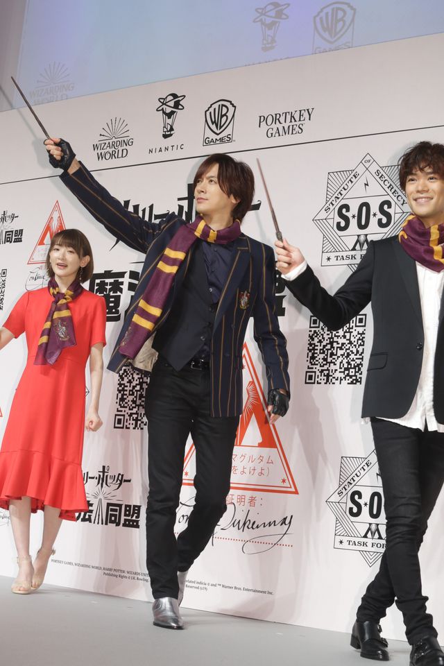 生駒里奈もハリポタGO！「ハリー・ポッター：魔法同盟」リリース記念発表会（6枚目）