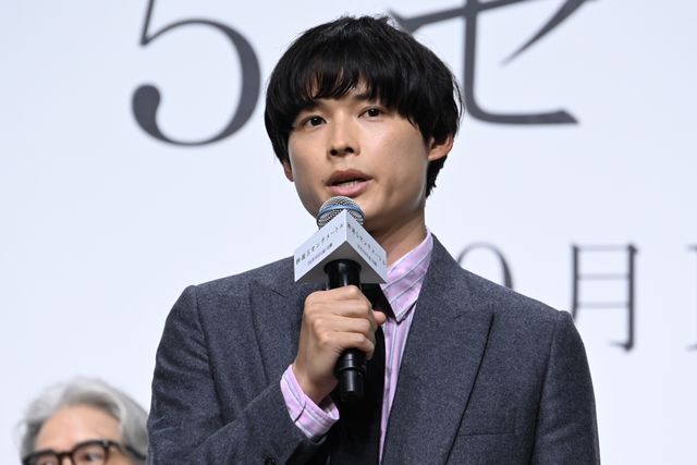 妊娠発表の高畑充希、黒ジャケット＆スカートで魅了！映画『秒速5センチメートル』完成報告会（3枚目）