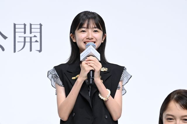 妊娠発表の高畑充希、黒ジャケット＆スカートで魅了！映画『秒速5センチメートル』完成報告会（10枚目）