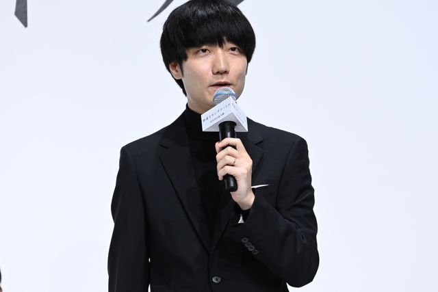 妊娠発表の高畑充希、黒ジャケット＆スカートで魅了！映画『秒速5センチメートル』完成報告会（15枚目）