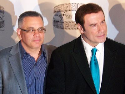 （左から）ジョン・ゴッティ・ジュニア、ジョン・トラヴォルタ