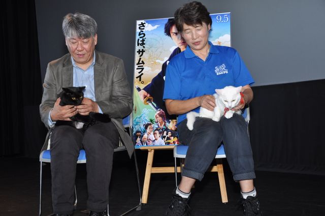 もふもふにゃんこがお見送り『猫侍　南の島へ行く』ヒット記念ティーチインイベントフォトギャラリー（9枚目）