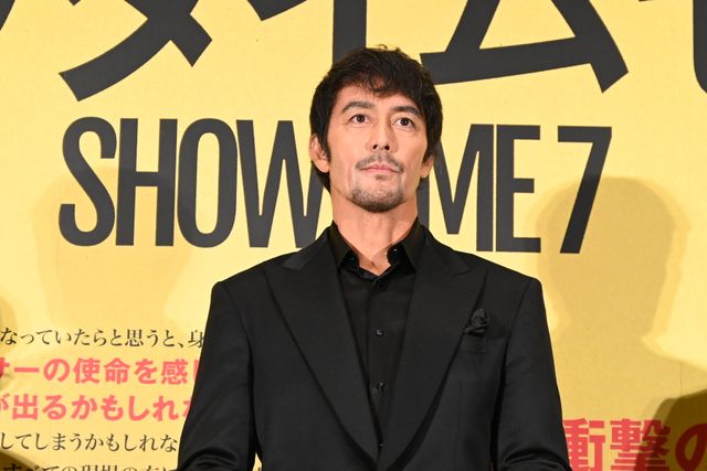 阿部寛、最初は“めるる”が怖かった…映画『ショウタイムセブン』公開記念舞台あいさつ（2枚目）