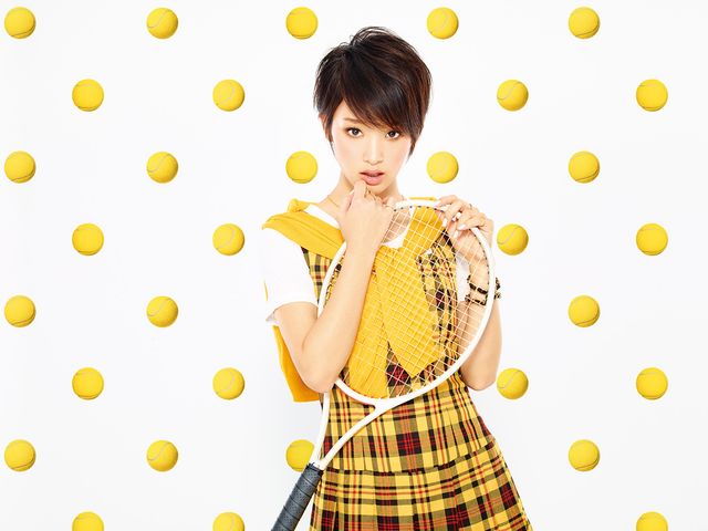 剛力彩芽、新曲ジャケ写でテニス少女に！フォトギャラリー（2枚目）