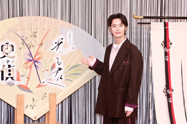 美しすぎる一条天皇役で人気！塩野瑛久『歴史探偵「光る君へコラボスペシャル2 源氏物語」』取材会の様子：フォトギャラリー