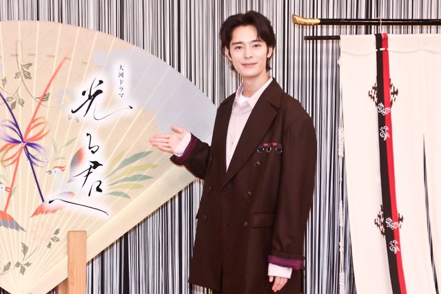 美しすぎる一条天皇役で人気！塩野瑛久『歴史探偵「光る君へコラボスペシャル2 源氏物語」』取材会の様子（2枚目）